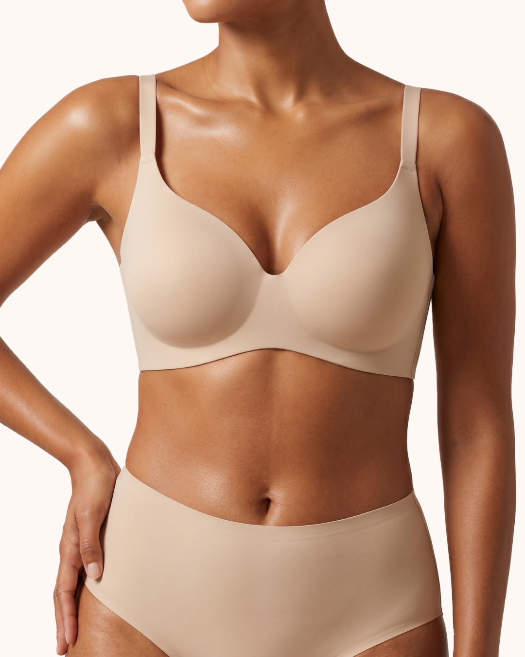 Seamless Bralette – Nude