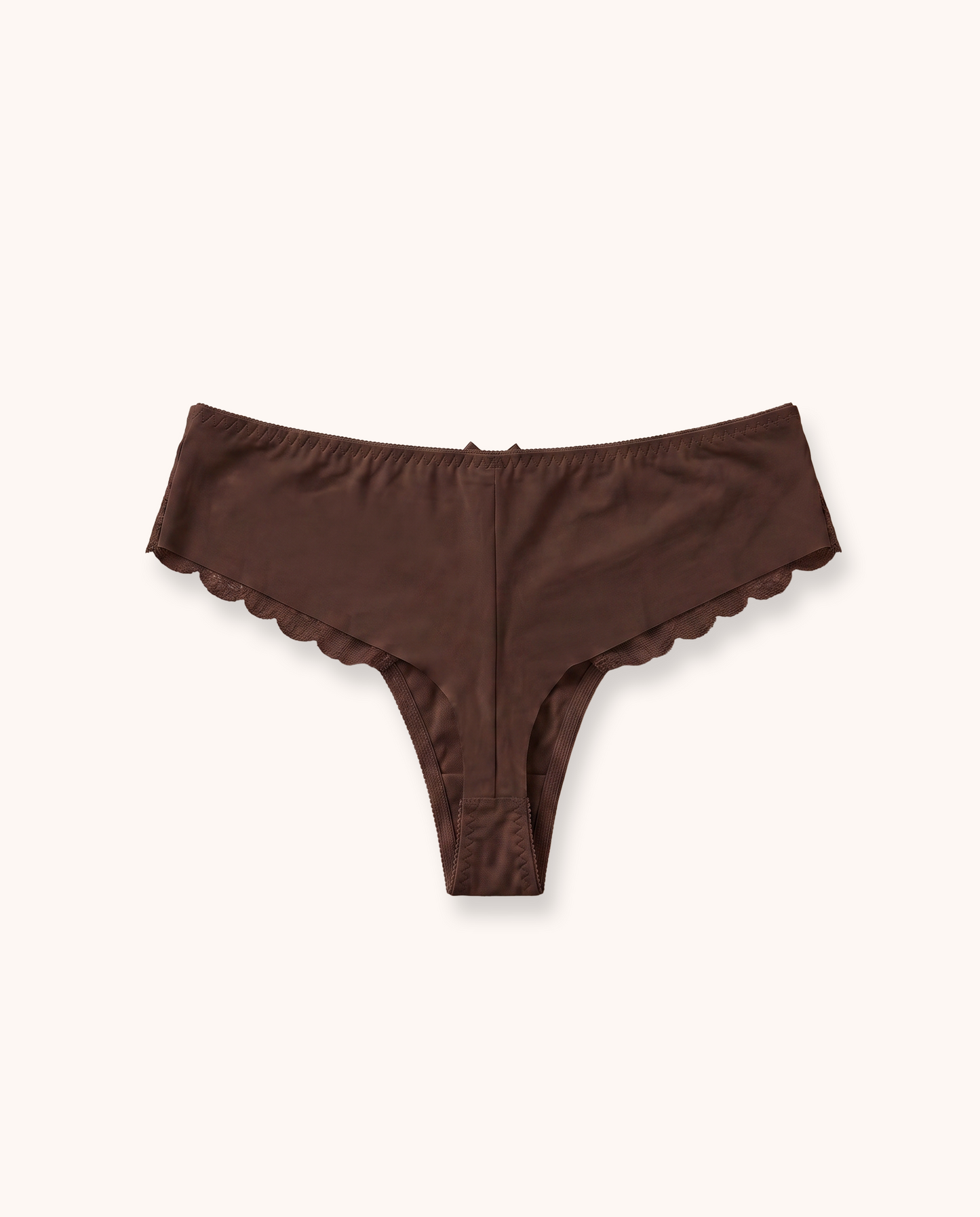 Brown Balaloum Thong Panties Back