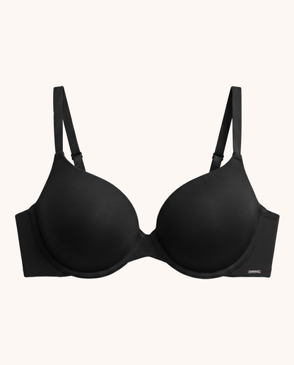 Black Push-Up Balaloum Bra