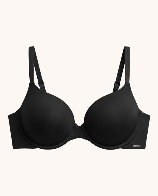 Black Push-Up Balaloum Bra