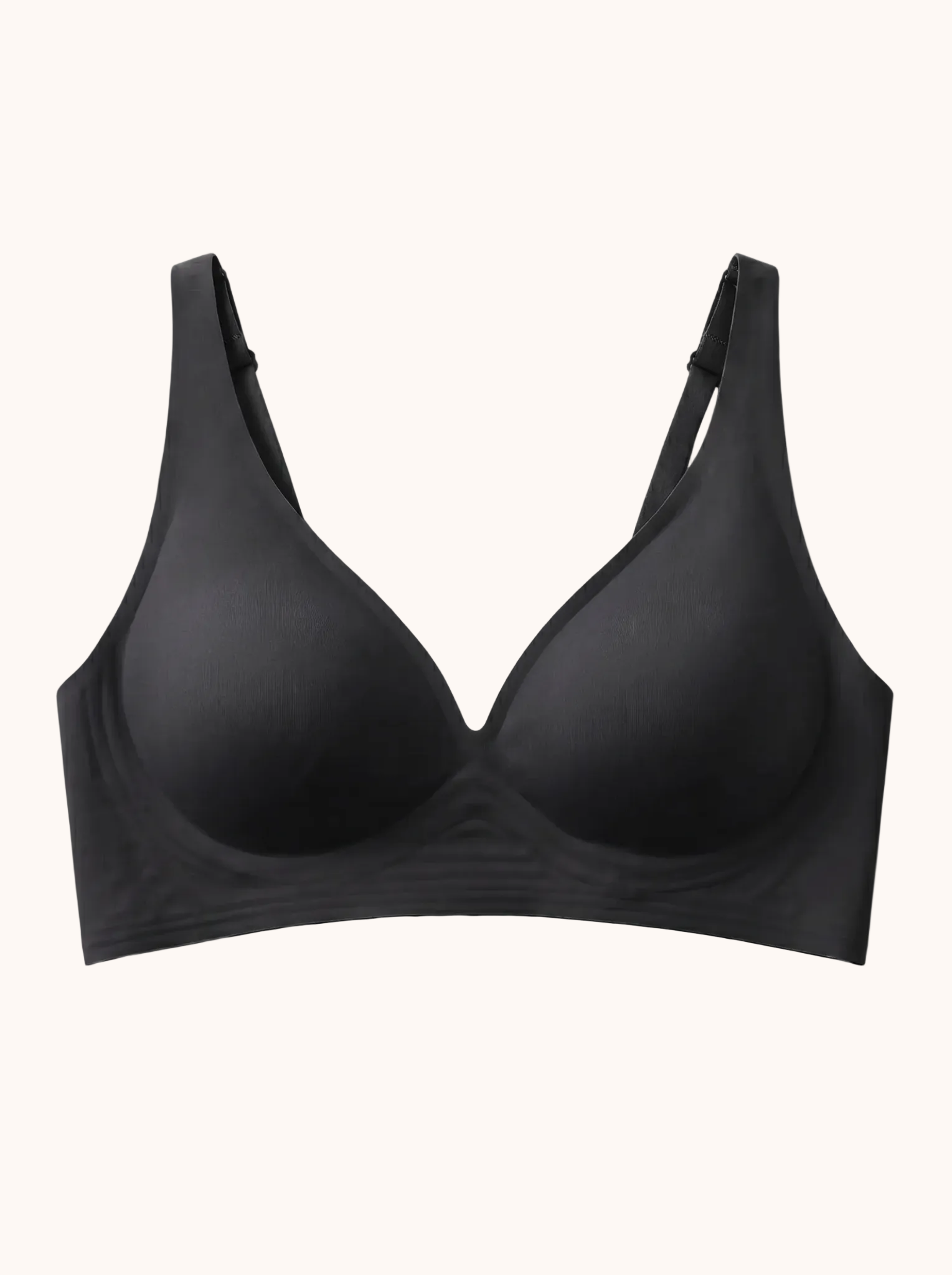 Black Hana Seamless Bralette