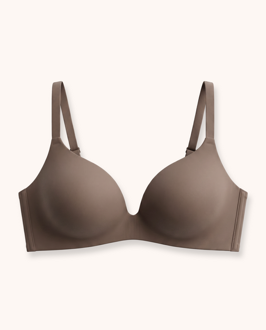WeiyeSi push-up liemenėlė – ruda